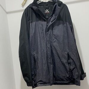 ZeroXposur Men's Black and Gray Performance Jacket